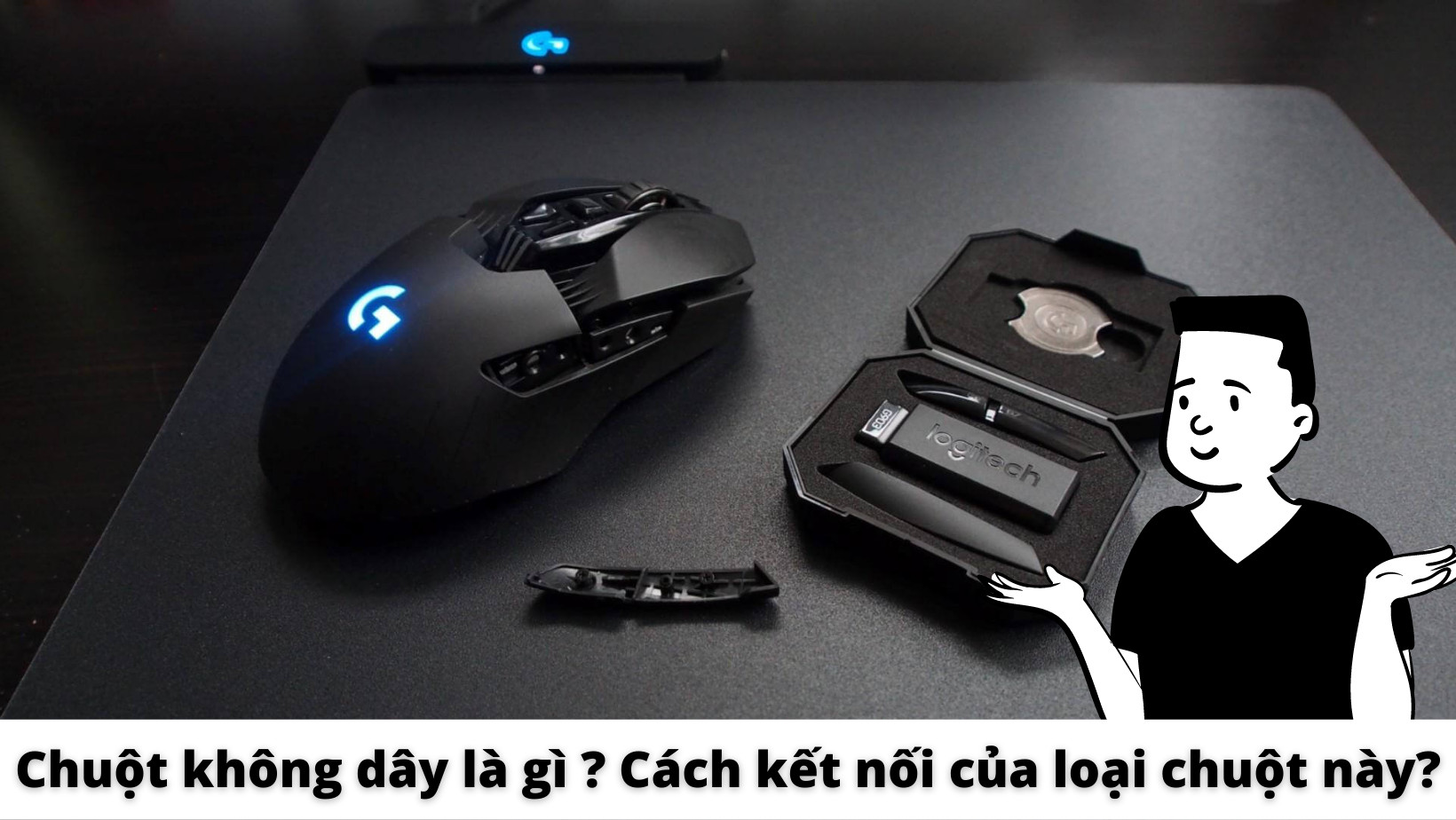 Cách kết nối chuột không dây