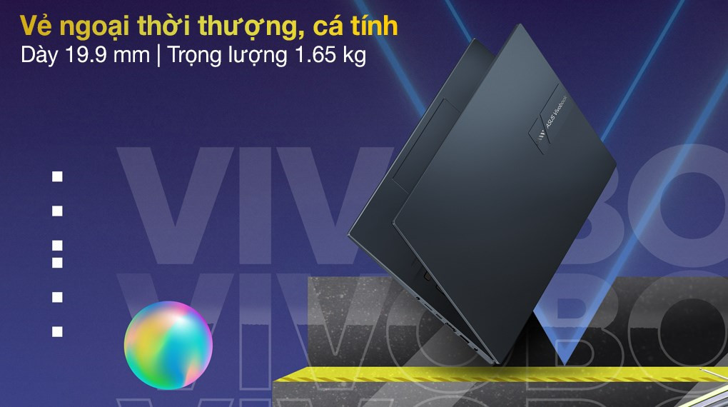 Vẻ ngoài thời thượng cá tính của Vivobook Pro OLED