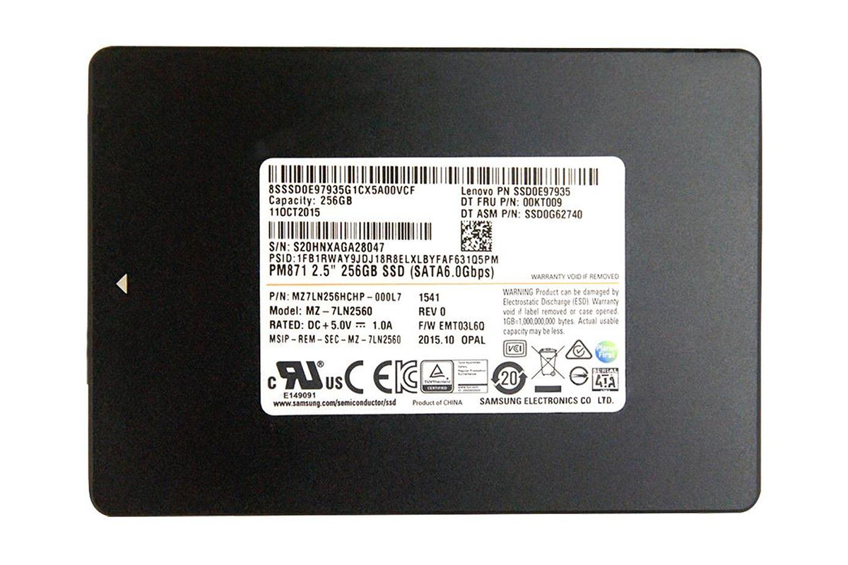 Ổ cứng SSD 2.5" Samsung 256Gb