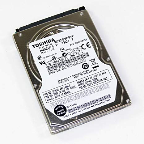 Ổ cứng HDD 2.5" Toshiba 250Gb