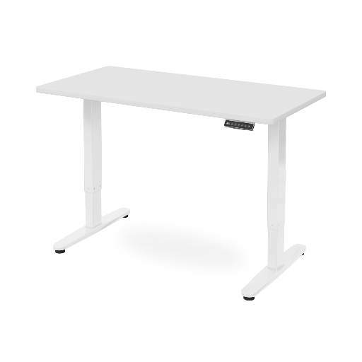 Bàn nâng hạ PUSILUNG - by NiceDesign (Cao Cấp) Mặt bàn trắng - 120x60x2.5cm | 11/2023 - Thinkpro.vn