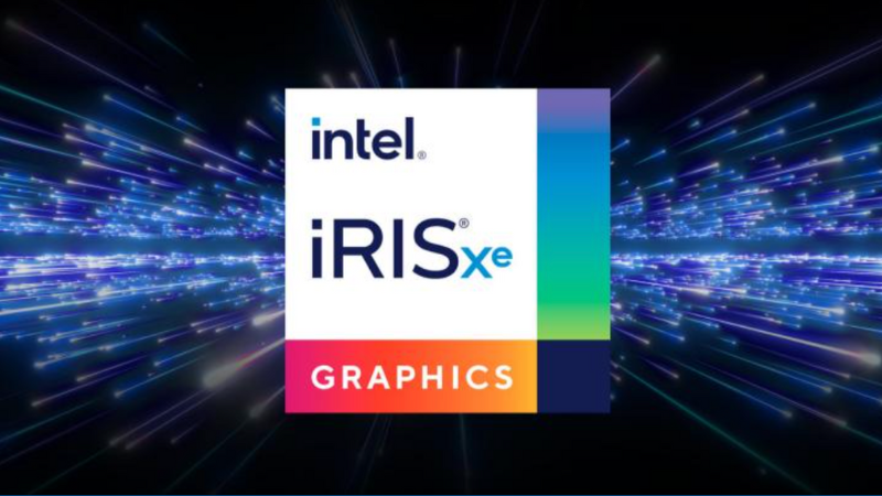 Card đồ hoạ mạnh mẽ Intel Iris Xe Graphics