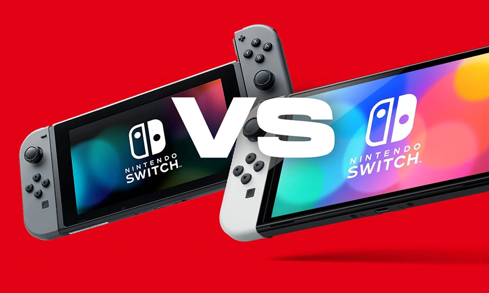 So sánh chi tiết Nintendo Switch OLED và V2: Khác nhau ra sao? Chọn bản nào cho tốt?