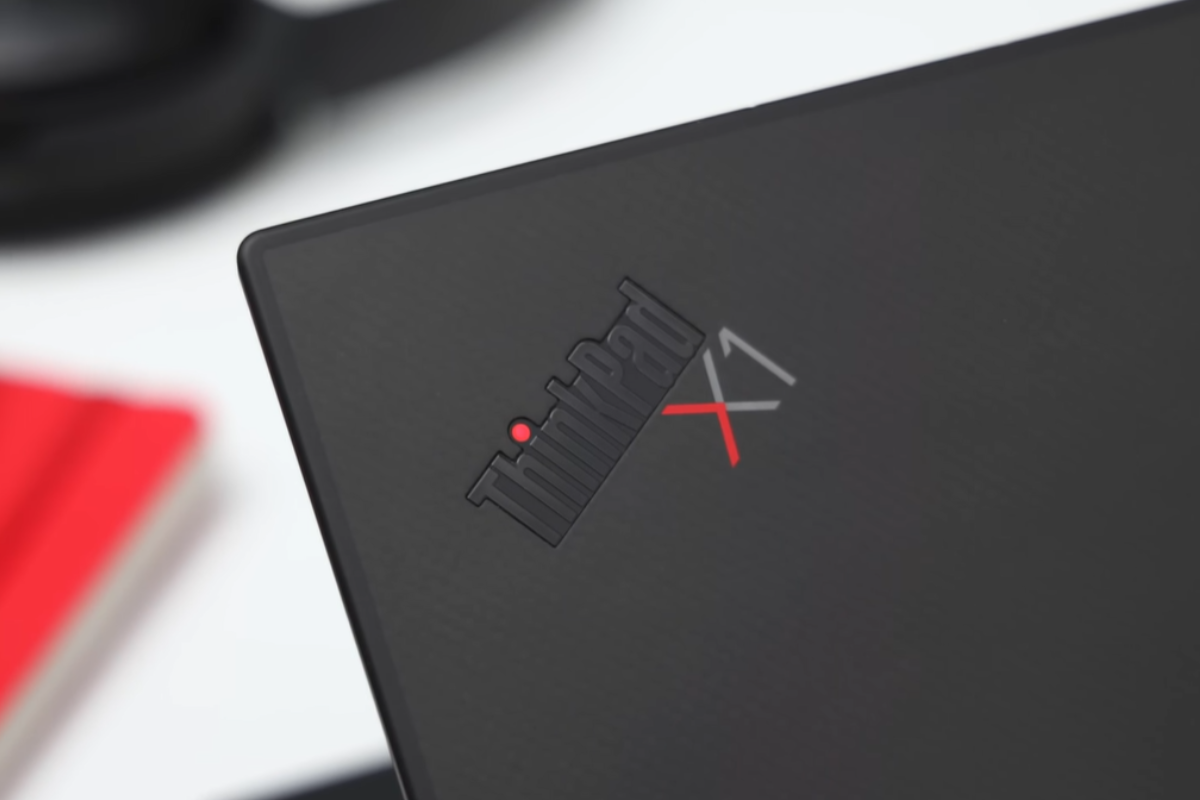 Logo Lenovo ThinkPad X1 Carbon Gen 8