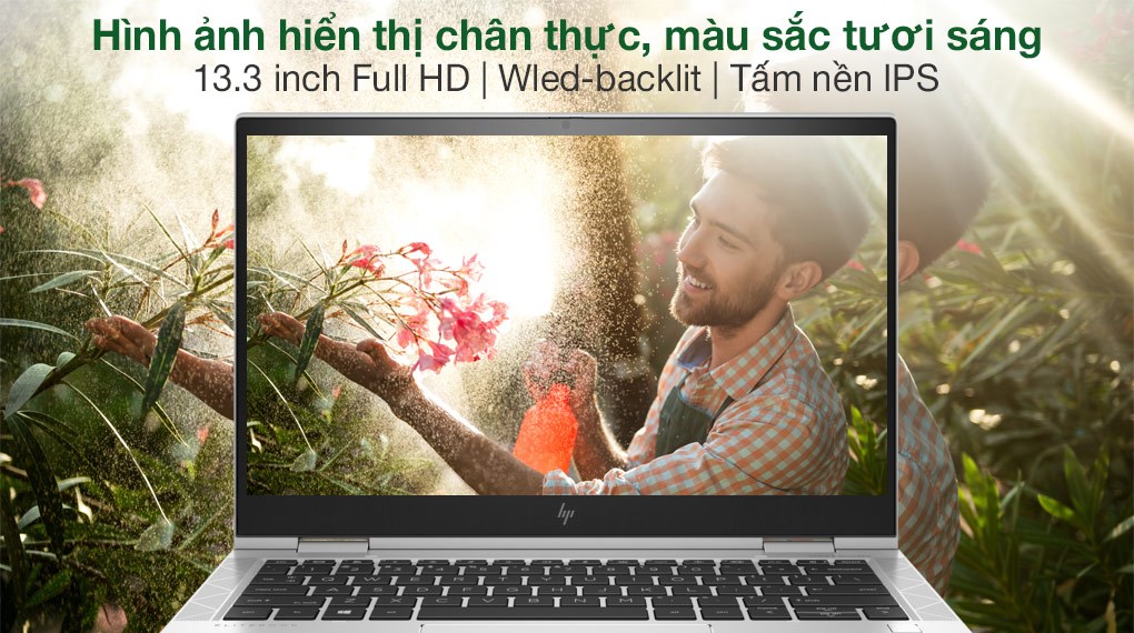 Màn hình của chiếc laptop HP Elitebook X360 này có khả năng cảm ứng khá nhạy tương đương với một chiếc máy tính bảng thông thường