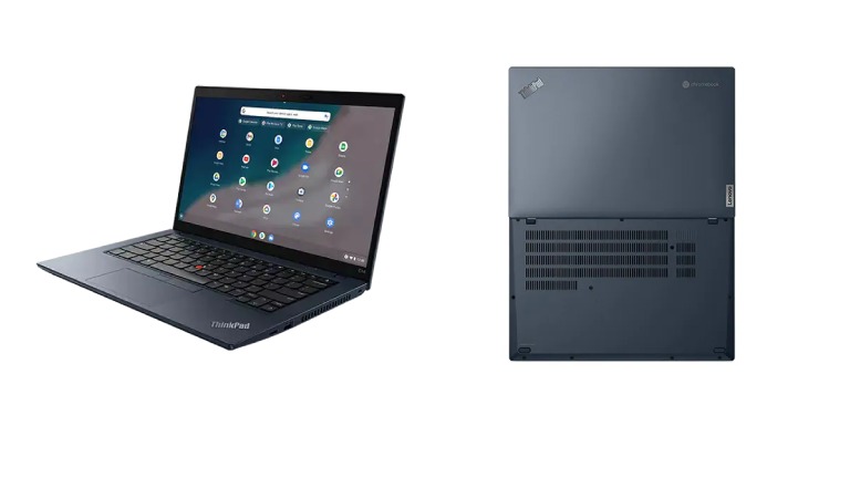 Khác với các sản phẩm ThinkPad truyền thống, ThinkPad C14 sẽ có màu xanh lam mới mẻ và trẻ trung hơn