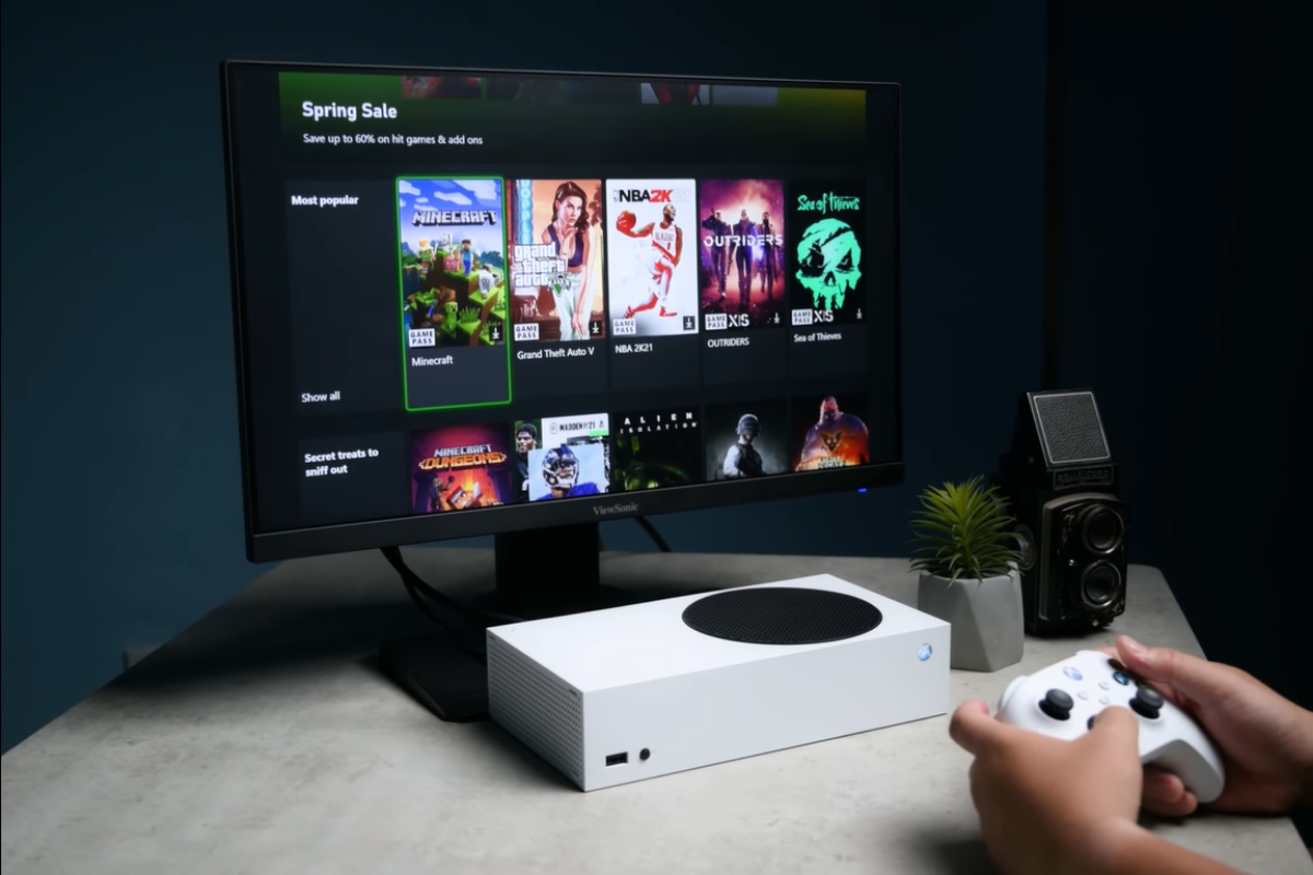 Xbox S cấu hình đỉnh cao, chiến game mượt mà