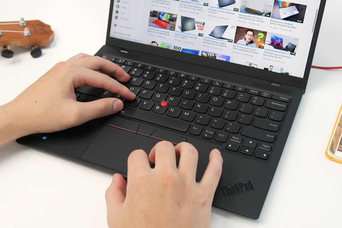 Cảm giác gõ chuyên biệt trên những dòng ThinkPad đến từ nhà Lenovo