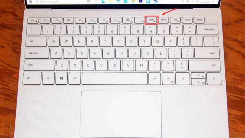 Bấm phím tắt Print Screen