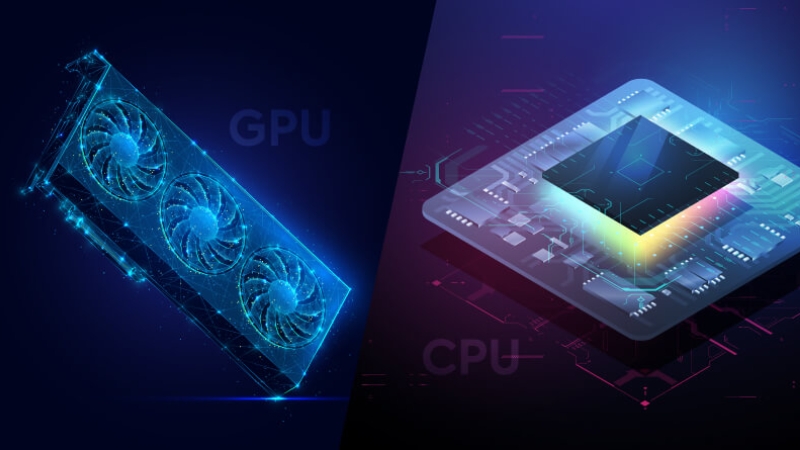 Sự khác nhau giữa CPU và GPU