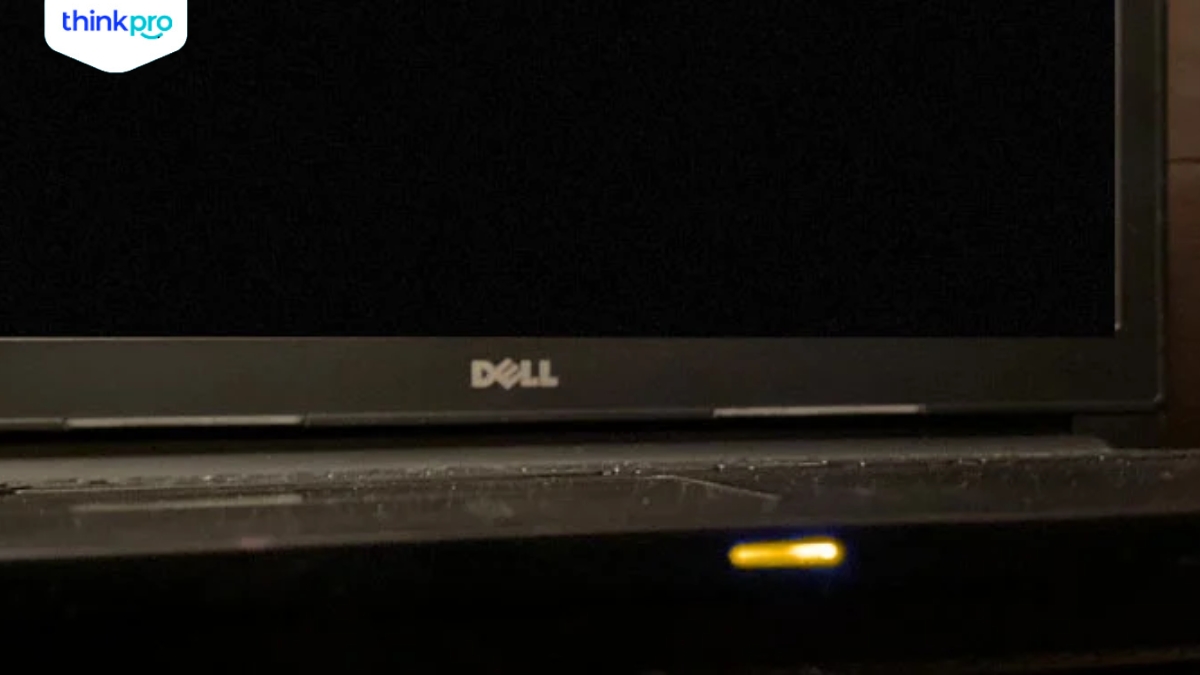 Laptop Dell nháy đèn vàng liên tục