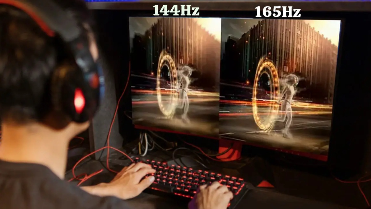 Màn hình tần số quét 144Hz và 165Hz