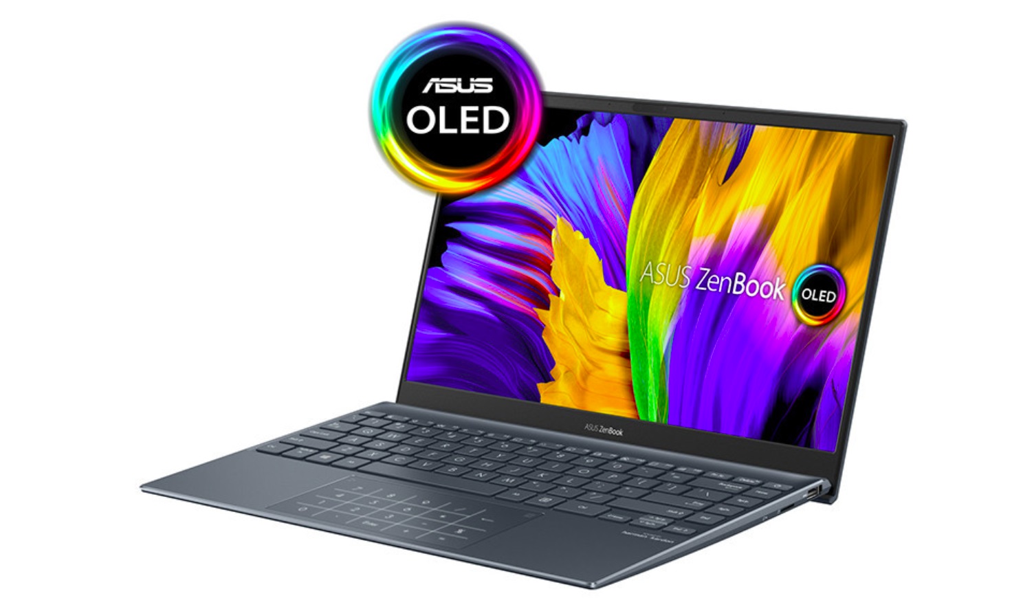 ASUS ZenBook 13 UX325 trang bị màn hình OLED với thông số màu sắc ấn tượng