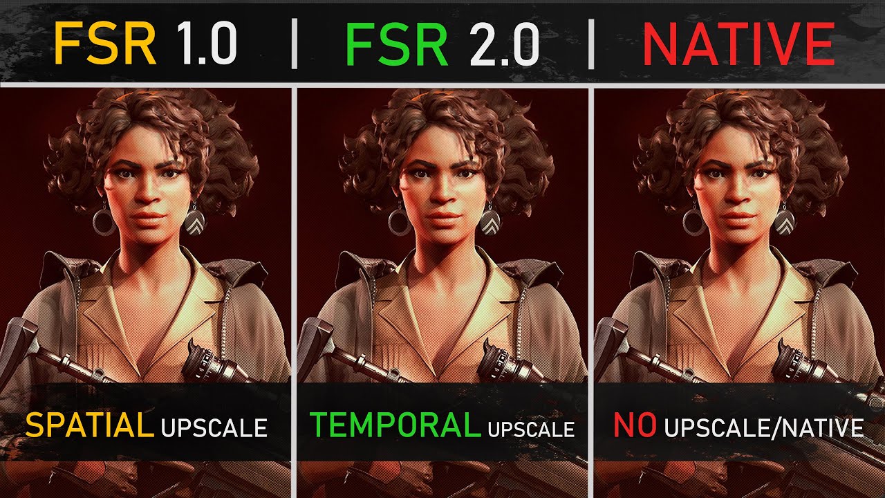 FSR 1.0 vs FSR 2.0